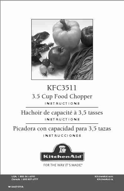 KitchenAid Food Processor KFC3511-page_pdf